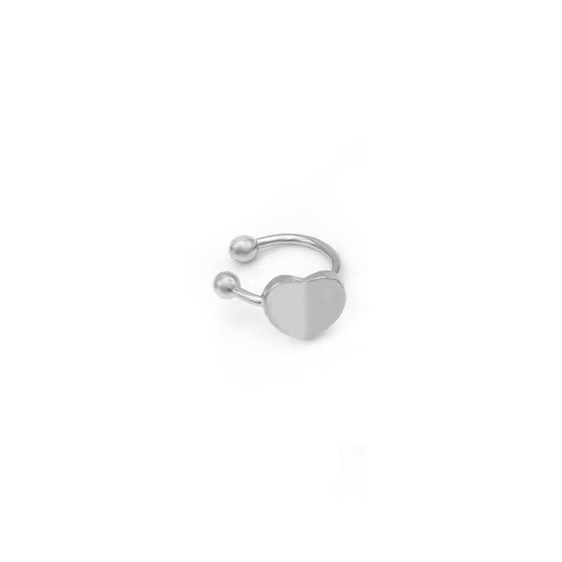 Fashion Frog Ear Cuffs Siliver Ear Cuff Clip Earrings For Women Earcuff No Piercing Fake Cartilage Earrings