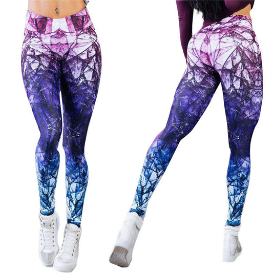 Sublimation Women Leggings Yoga Fitness