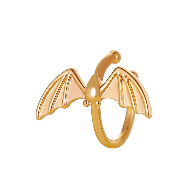 Fashion Frog Ear Cuffs Siliver Ear Cuff Clip Earrings For Women Earcuff No Piercing Fake Cartilage Earrings