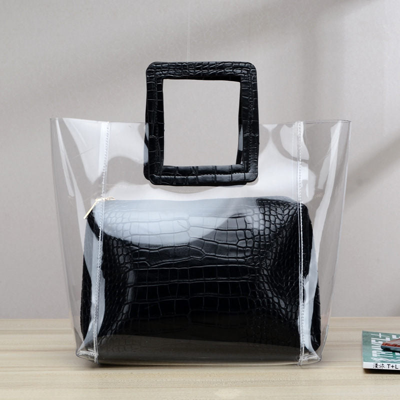 Composite Transparent Women's Fashion Beach Bags