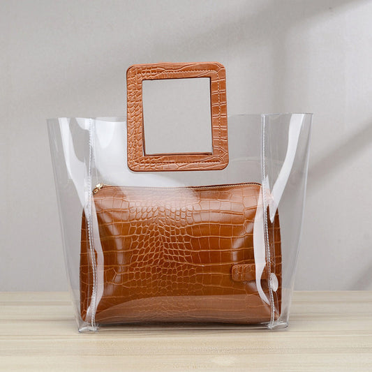 Composite Transparent Women's Fashion Beach Bags
