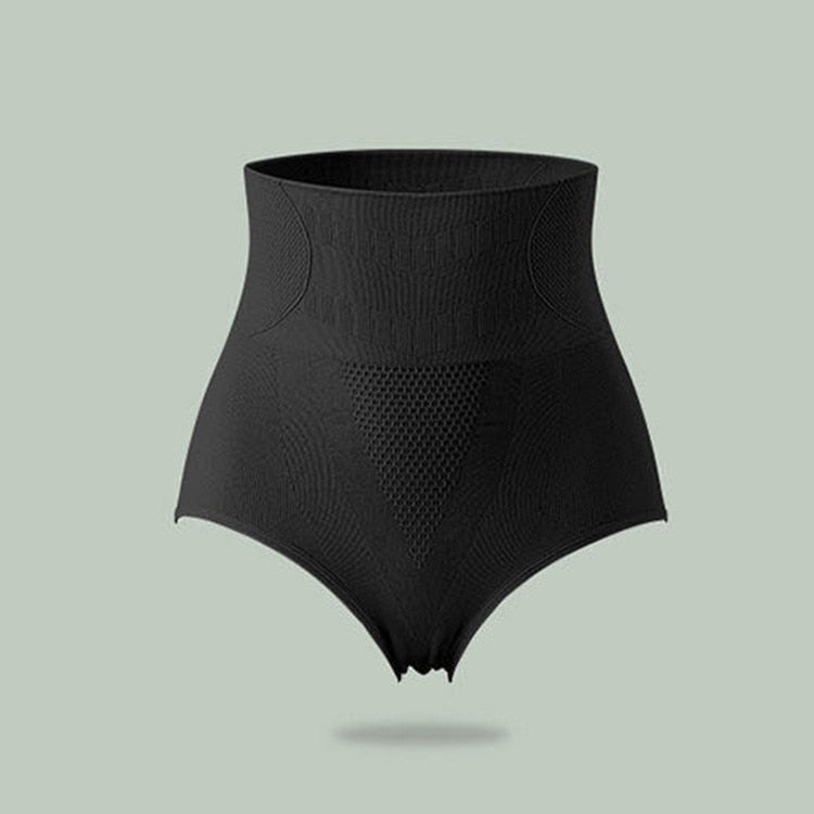 Shapers Women High Waist Body Shaper Slimming Butt Lifter Shapewear Solid Color Underwear Tummy Control Panties