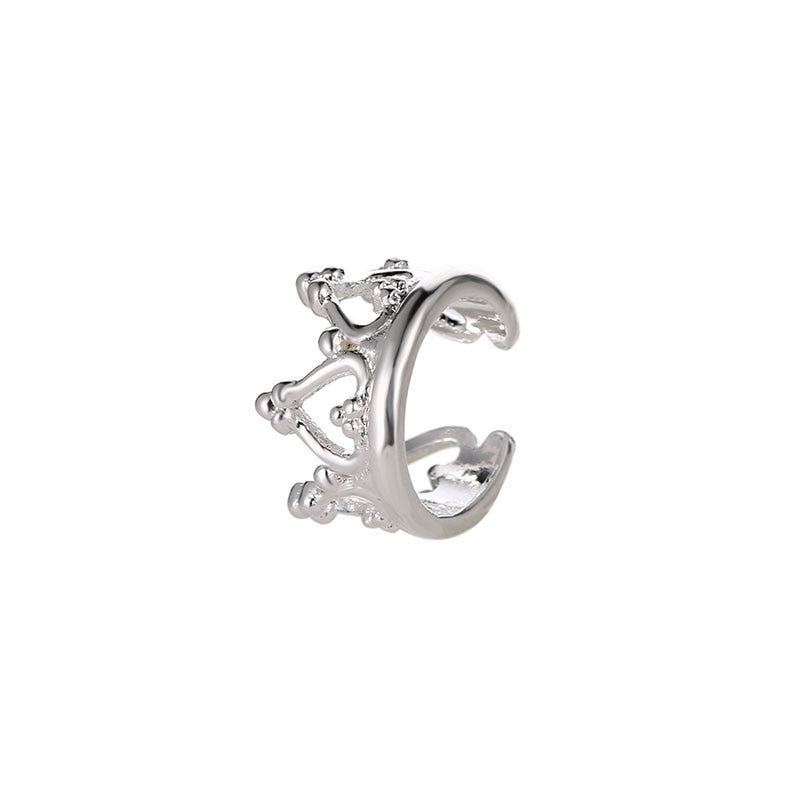 Fashion Frog Ear Cuffs Siliver Ear Cuff Clip Earrings For Women Earcuff No Piercing Fake Cartilage Earrings