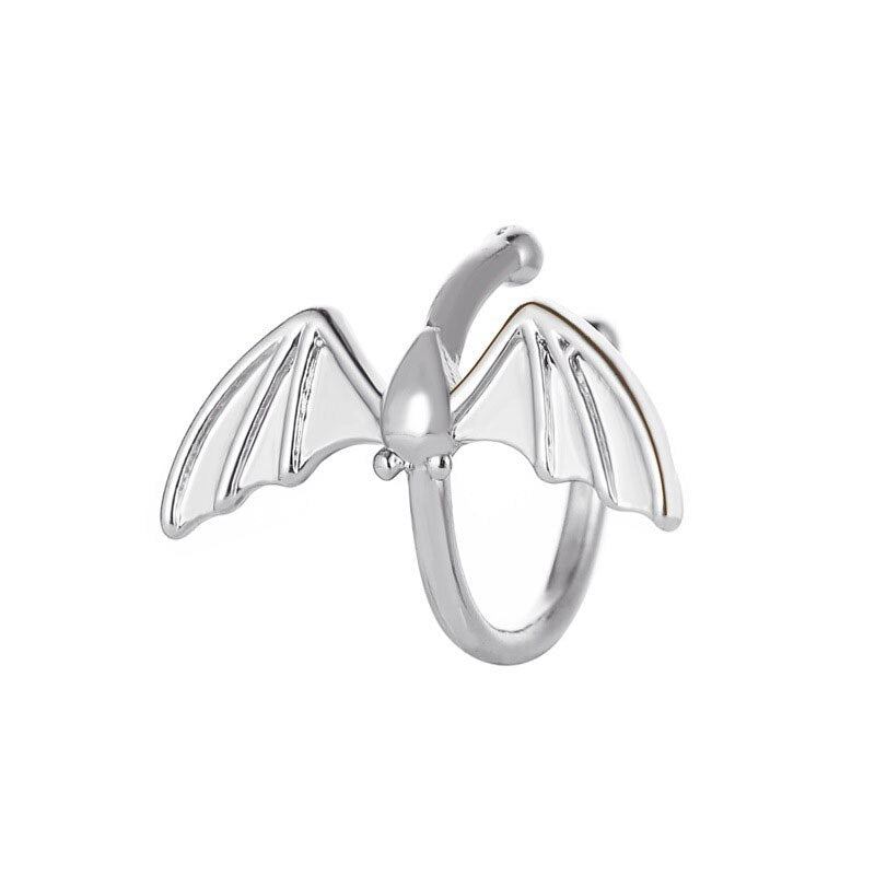 Fashion Frog Ear Cuffs Siliver Ear Cuff Clip Earrings For Women Earcuff No Piercing Fake Cartilage Earrings