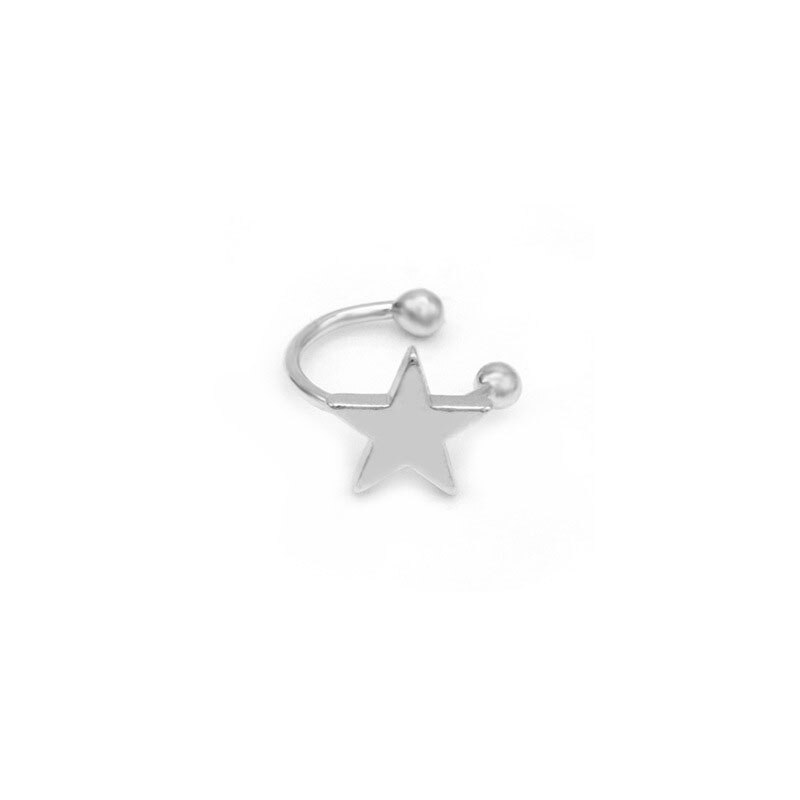 Fashion Frog Ear Cuffs Siliver Ear Cuff Clip Earrings For Women Earcuff No Piercing Fake Cartilage Earrings