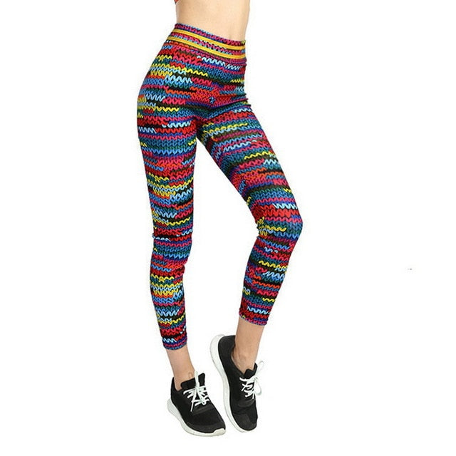 Vertvie Female Tight Pants Jogger Women Elastic Yoga Leggings