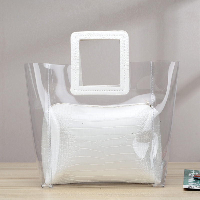 Composite Transparent Women's Fashion Beach Bags
