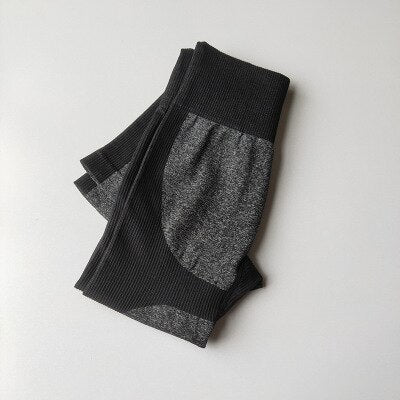 Seamless Sports Tights Woman Fitness High Waist Yoga Pants.