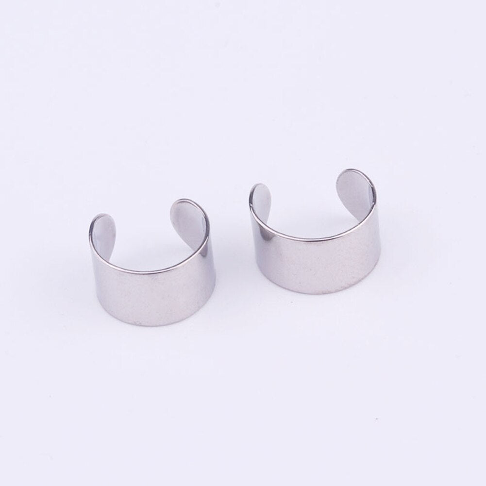 Fashion Frog Ear Cuffs Siliver Ear Cuff Clip Earrings For Women Earcuff No Piercing Fake Cartilage Earrings