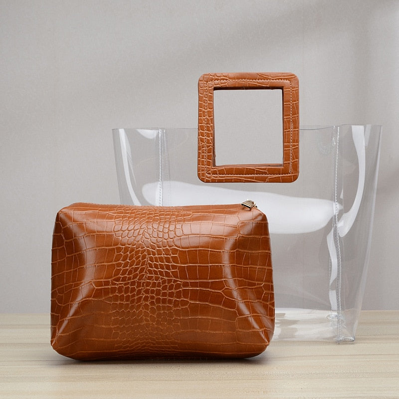 Composite Transparent Women's Fashion Beach Bags