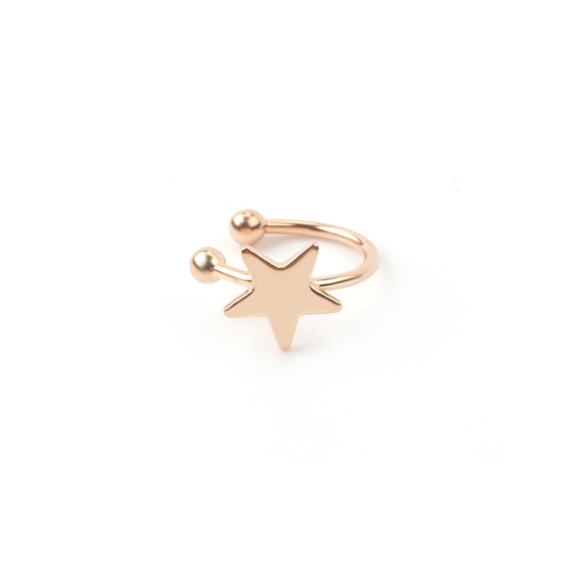 Fashion Frog Ear Cuffs Siliver Ear Cuff Clip Earrings For Women Earcuff No Piercing Fake Cartilage Earrings