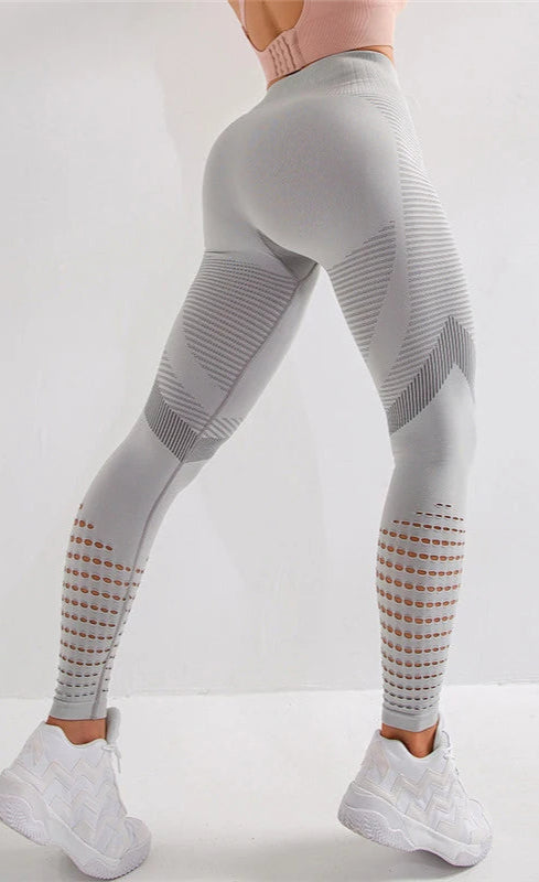 High Waist Seamless Leggings Yoga Pants Push Up Fitness Tight Workout Tummy Control Gym Leggings Athletic Pants Sportswear