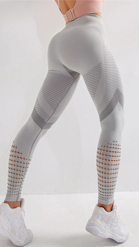 High Waist Seamless Leggings Yoga Pants Push Up Fitness Tight Workout Tummy Control Gym Leggings Athletic Pants Sportswear